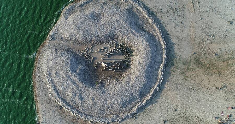 Dolmen De Guadalperal Uncovered By Drought After 50 Years