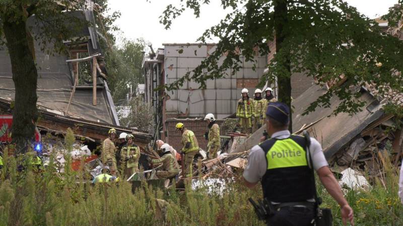 Grote explosie in woonwijk Antwerpen, drie gewonden uit puin gehaald