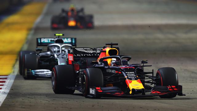 Verstappen op podium in Singapore, eerste zege Vettel in meer dan een jaar | NU - Het laatste nieuws het eerst op NU.nl