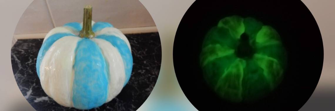 Glow in de dark verf Halloween - Crea met Kids