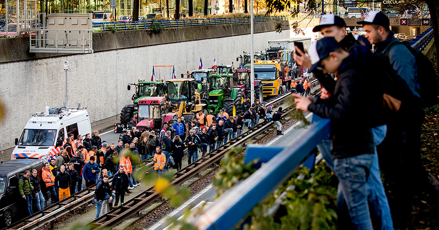 Grond in Verzet waarschuwt Rutte: 'Bij nieuwe acties gaat hele land op slot'