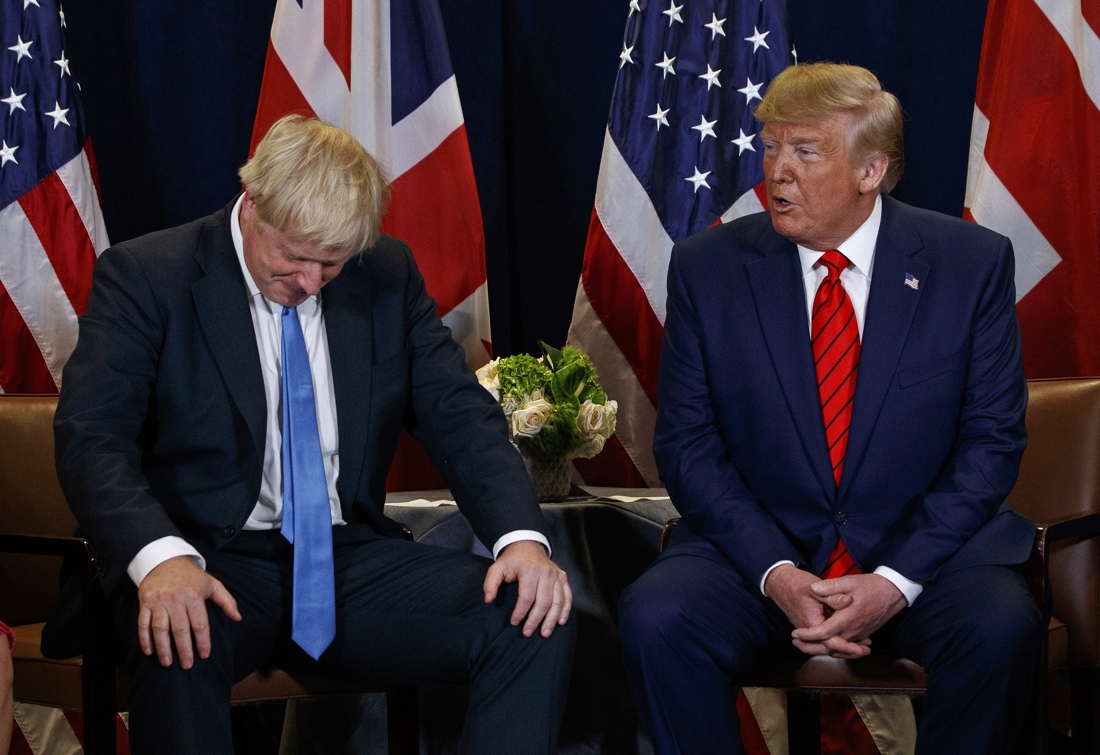 Donald Trump mengt zich in Brexit-soap en waarschuwt Boris J... - Het Nieuwsblad