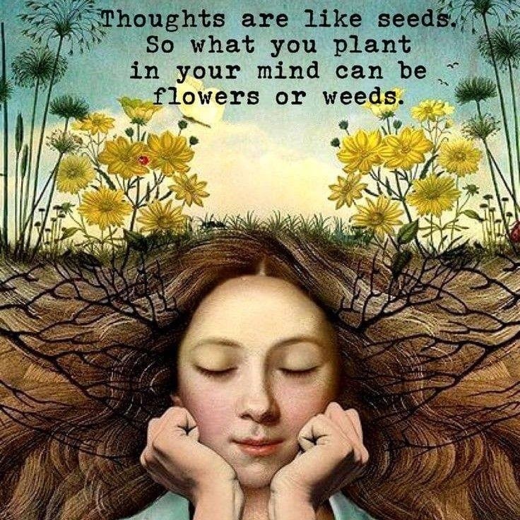 Thoughts are like seeds... | gedachtenzaadjes | Marjolein