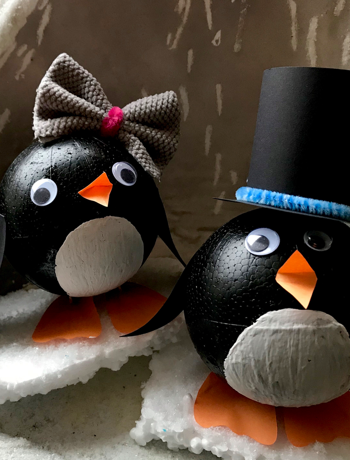 Pinguïns knutselen » Crea met kids