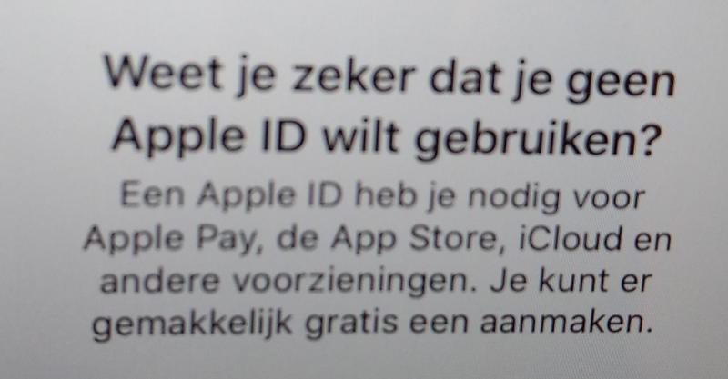 Zo gebruik je je iPhone zonder Apple ID - Webwereld