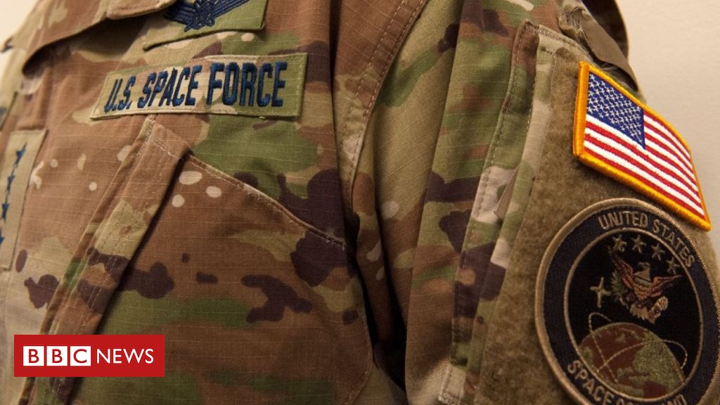 US Space Force mocked for unveiling camouflage uniforms - BBC News