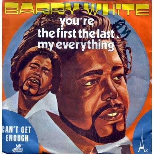 Barry White, albumhoes You're the firts....