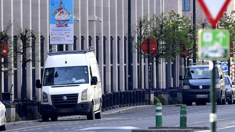 Dieven betrapt met zakken vol geld in centrale bank in Brussel