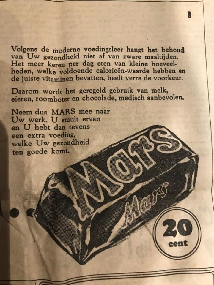 Mars reclame van vroeger | Mars | Leefff  voor jouw  gezondheid