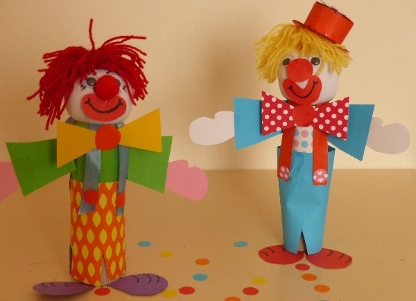 Clown maken voor circus of carnaval » Crea met kids