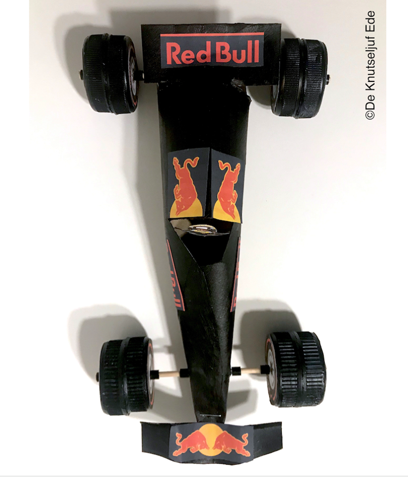 Max Verstappen Formule 1 racewagen knutselen » Crea met kids