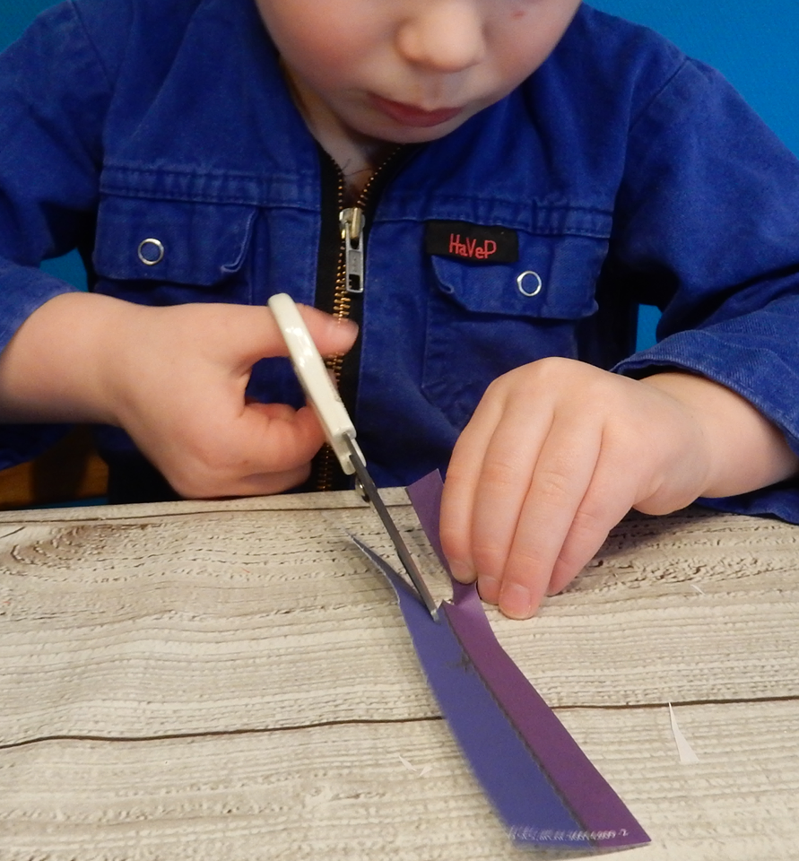 Leren knippen met de knippatronen van SES » Crea met kids