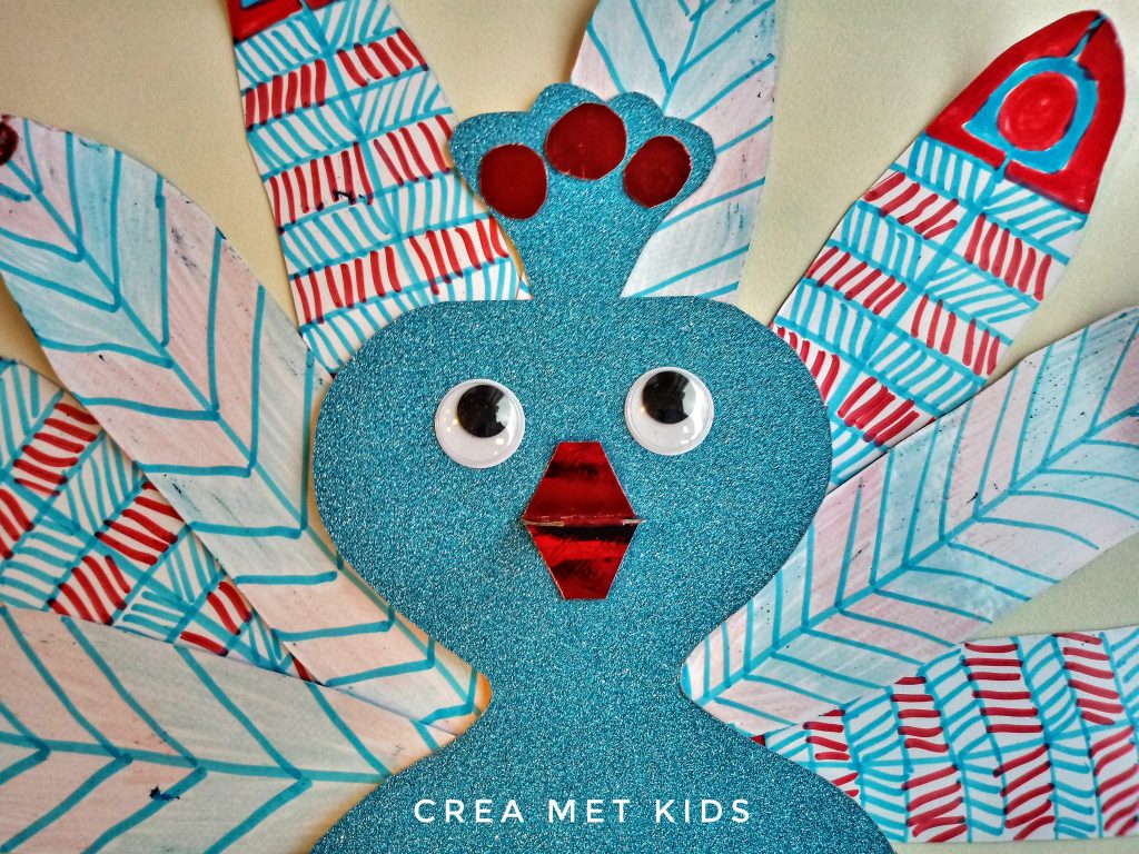 Pauw tekenen en knutselen » Crea met kids