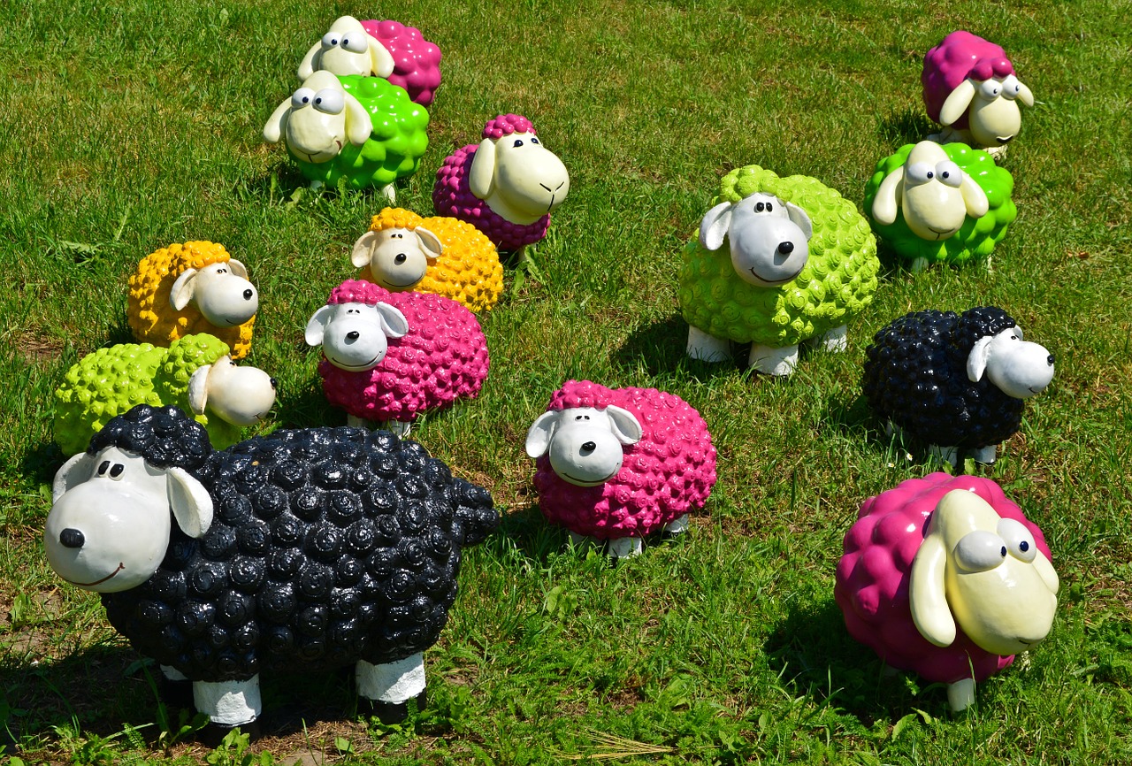 12 schapen knutsels » Crea met kids