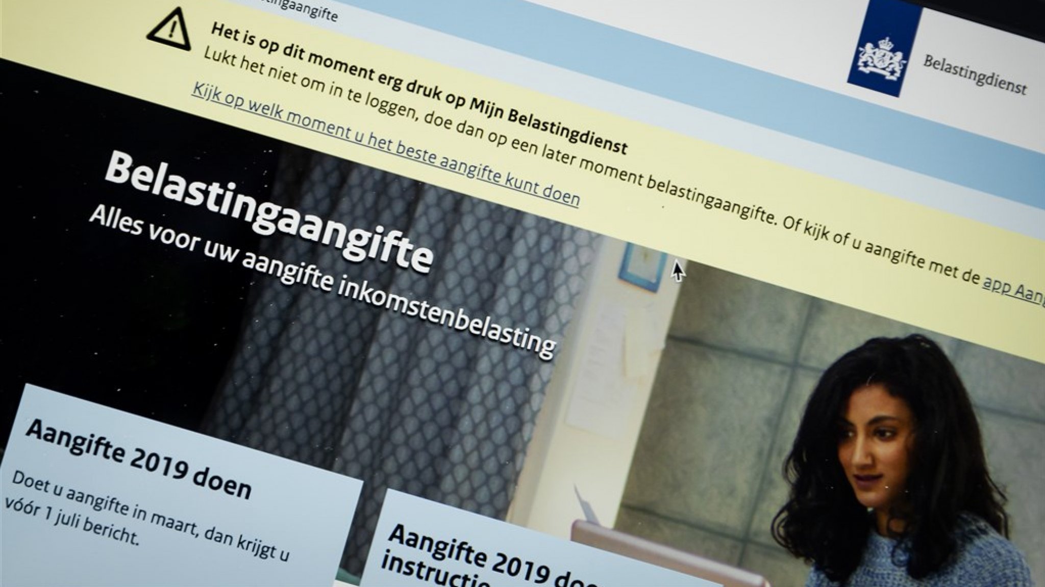 Duizenden klachten vanwege drukte op site Belastingdienst | RTL Nieuws