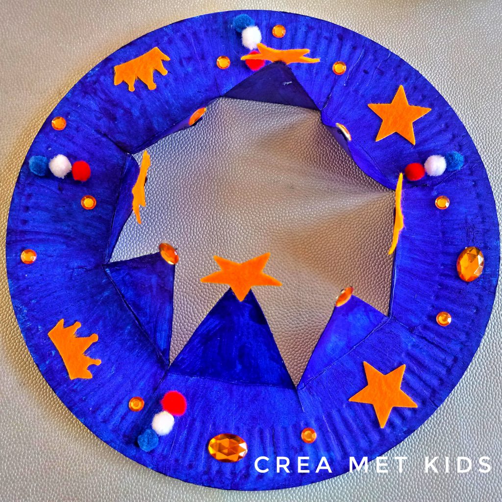 Koningsdag kroon maken » Crea met kids