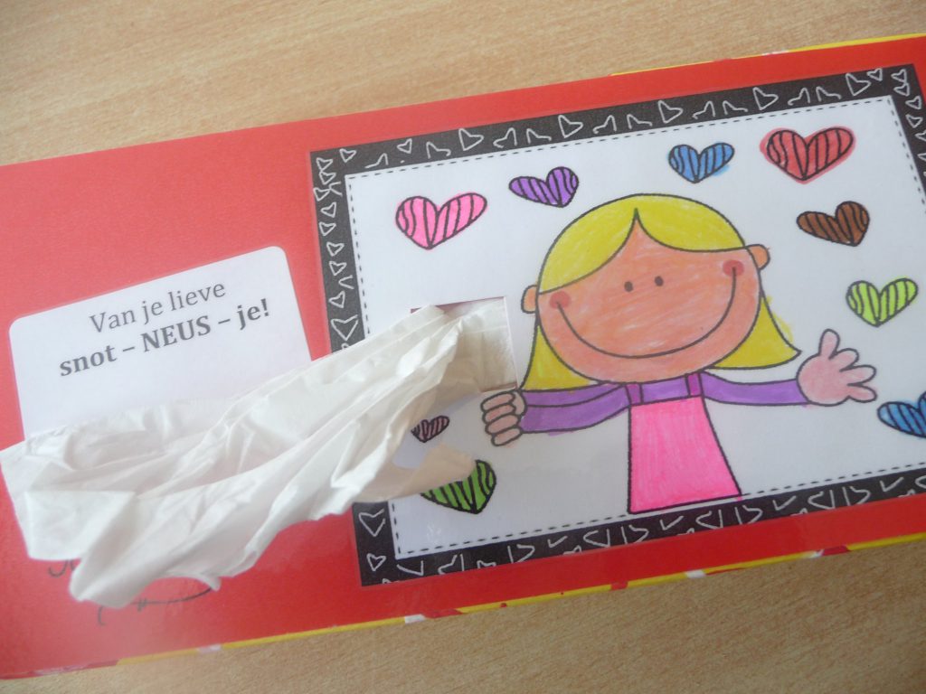 Vaderdag cadeautje tissue doos versieren » Crea met kids