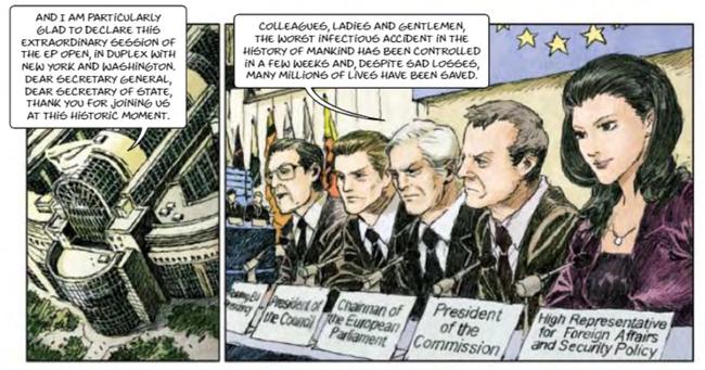 Bizarre EU-Funded Comic Book Predicted Pandemic, With Globalists As Saviours | Zero Hedge