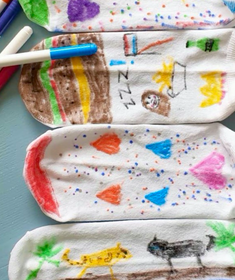 DIY Happy Socks » Crea met kids