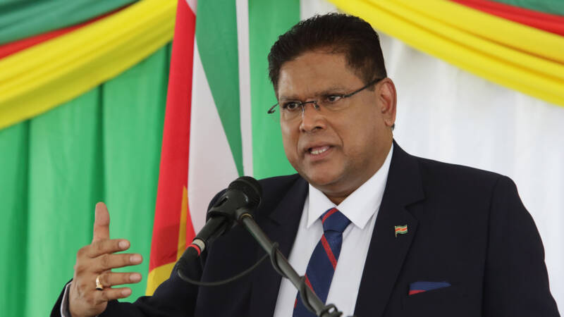 Chan Santokhi geïnstalleerd als president van Suriname