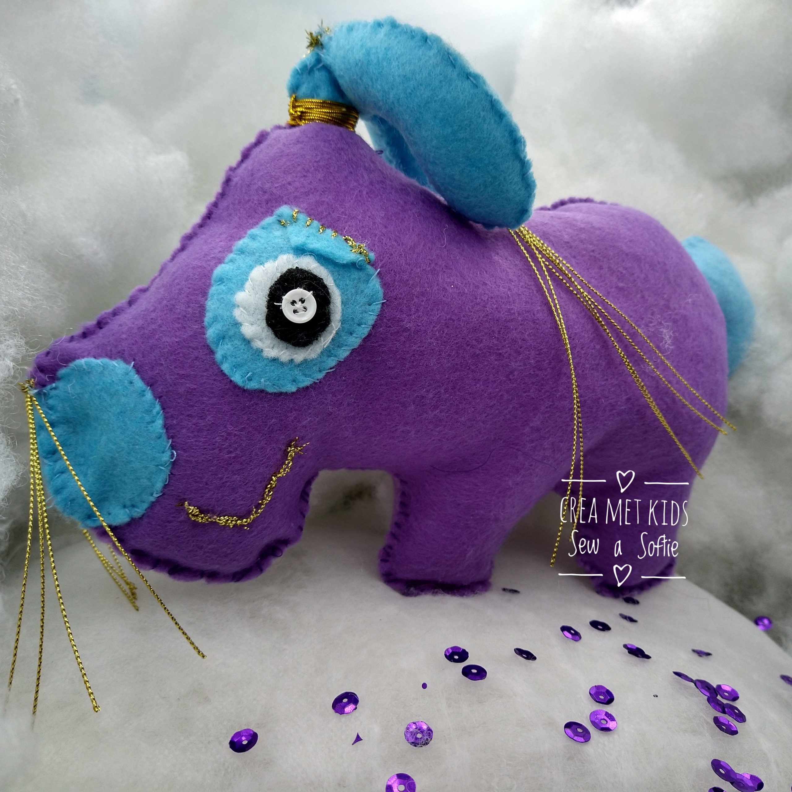 Een knuffel handwerken - Sew a Softie » Crea met kids