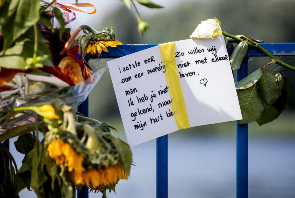 Stille tocht voor doodgeschoten Bas van Wijk uit Badhoevedorp