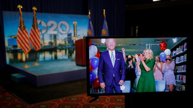 Joe Biden formeel presidentskandidaat voor Democratische Partij