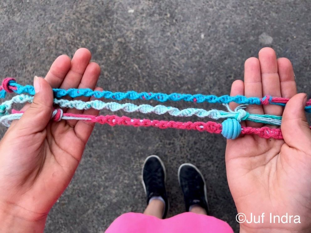 Macramé armbandjes » Crea met kids