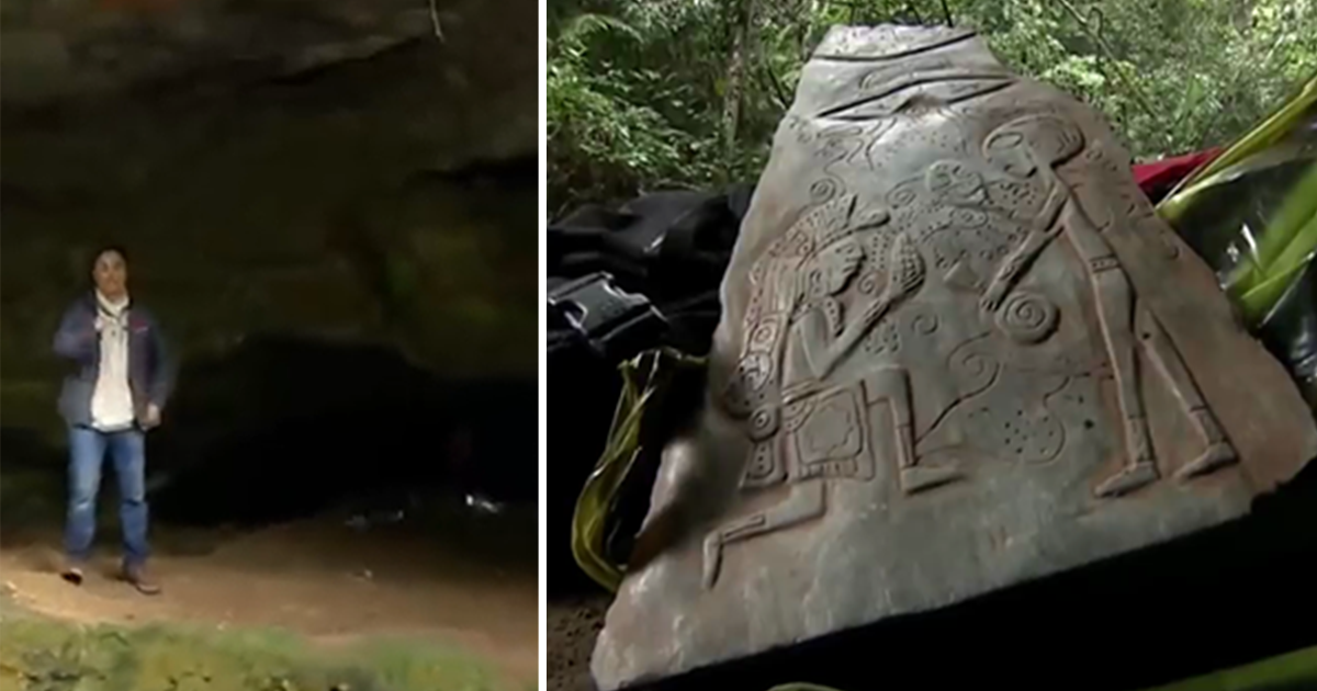 Ancient Jade Stones Depicting Friendly Alien Contact Discovered in a Cave in Mexico - Make Known