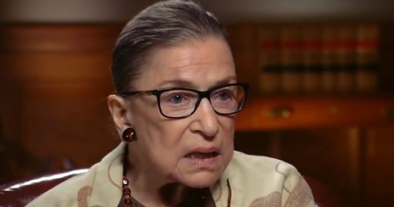 Ruth Bader Ginsburg Voted to Kill Babies - More Babies Will Live Without Her