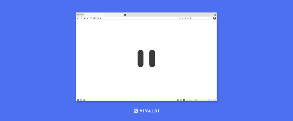 Vivaldi-browser introduceert pauzeerknop voor internet               | Computer Idee