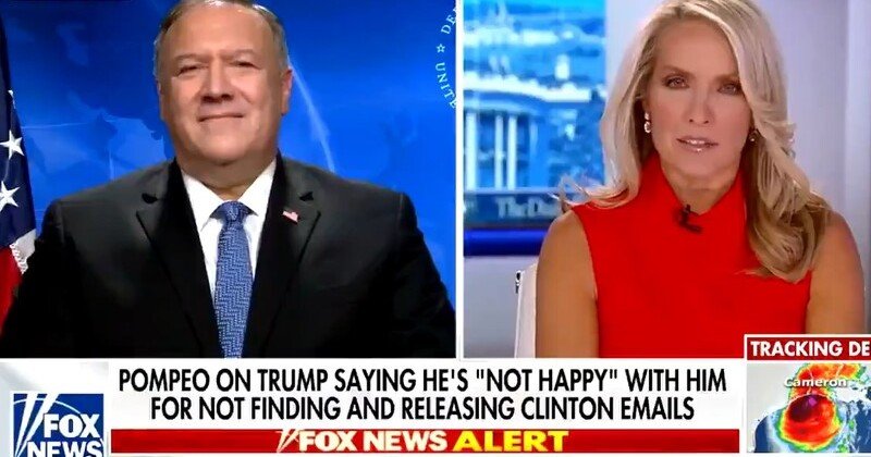 ​Mike Pompeo tells Fox News he has ALL 33,000 Hillary Clinton's emails, will release them before Election Day