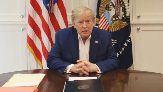 Trump in videoboodschap positief over gezondheid, ingewijden bezorgd