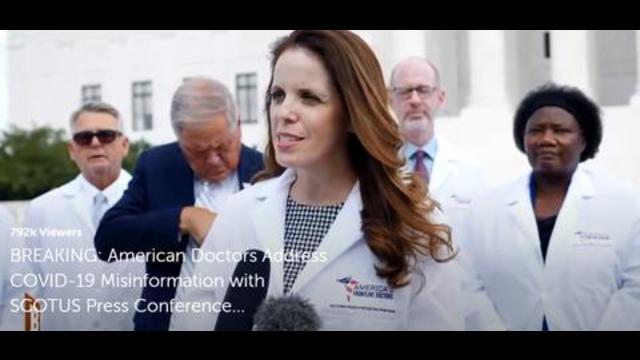 America's Frontline Doctors Address COVID-19 Misinformation