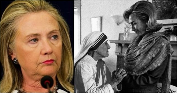 After Hillary Clinton Asked One Question, Mother Teresa Shut Her Up With These 6 Words