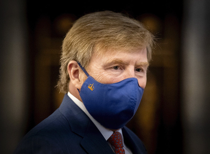 BREAKING inside tipgever: Koning Willem Alexander heeft het coronavirus SARS-CoV-2  : Martin Vrijland