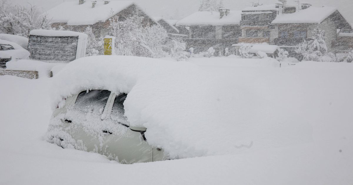 Zware sneeuwval in Alpen leidt tot problemen | Buitenland | Telegraaf.nl