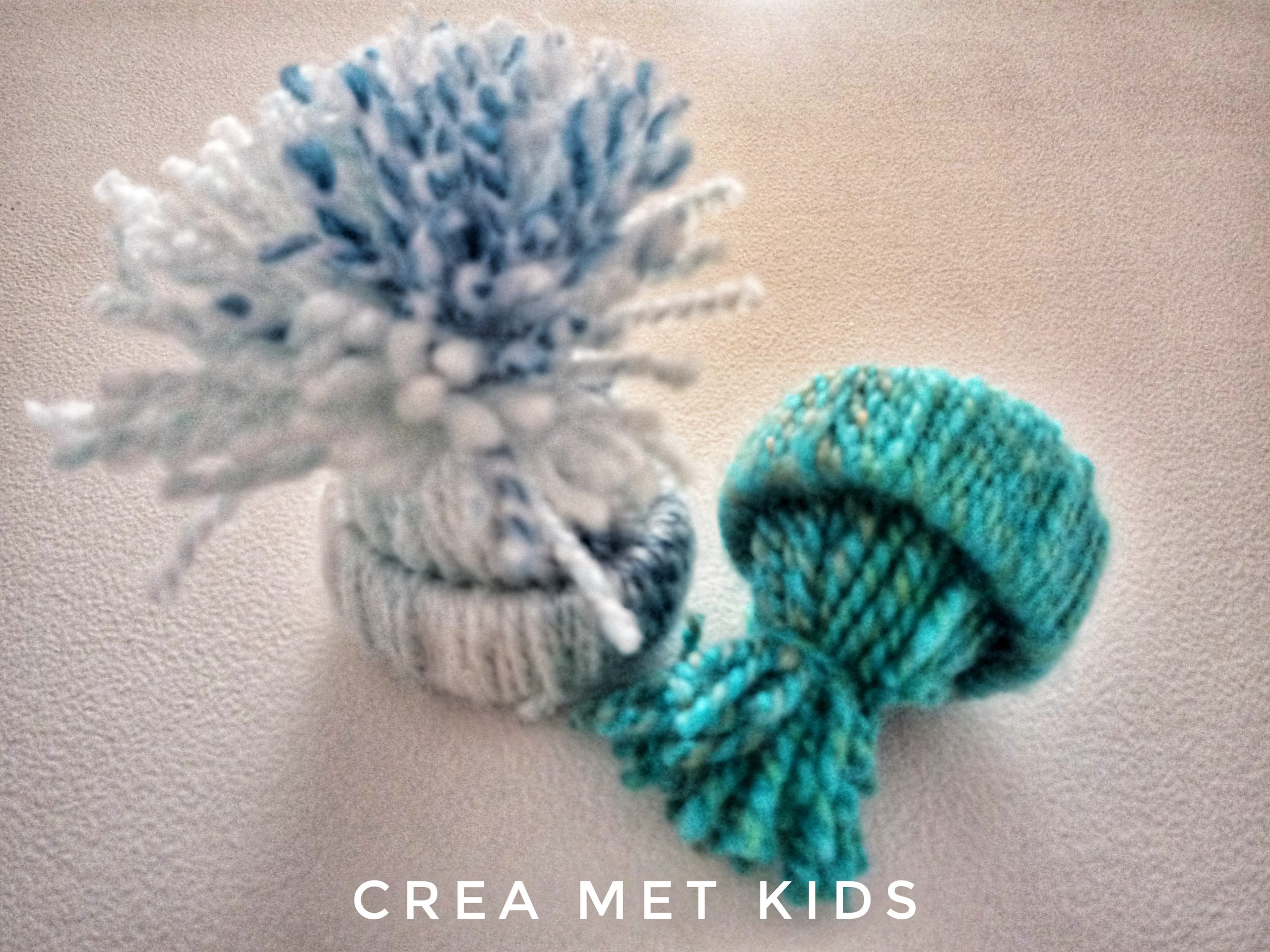 Mutsjes maken van wol » Crea met kids