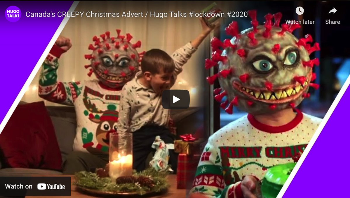 Bekijk deze super griezelige COVID-kerstadvertentie uit Canada ... | SDB