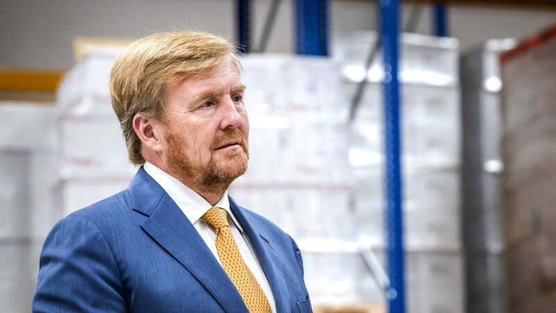 Vertrouwen in koning fors gedaald