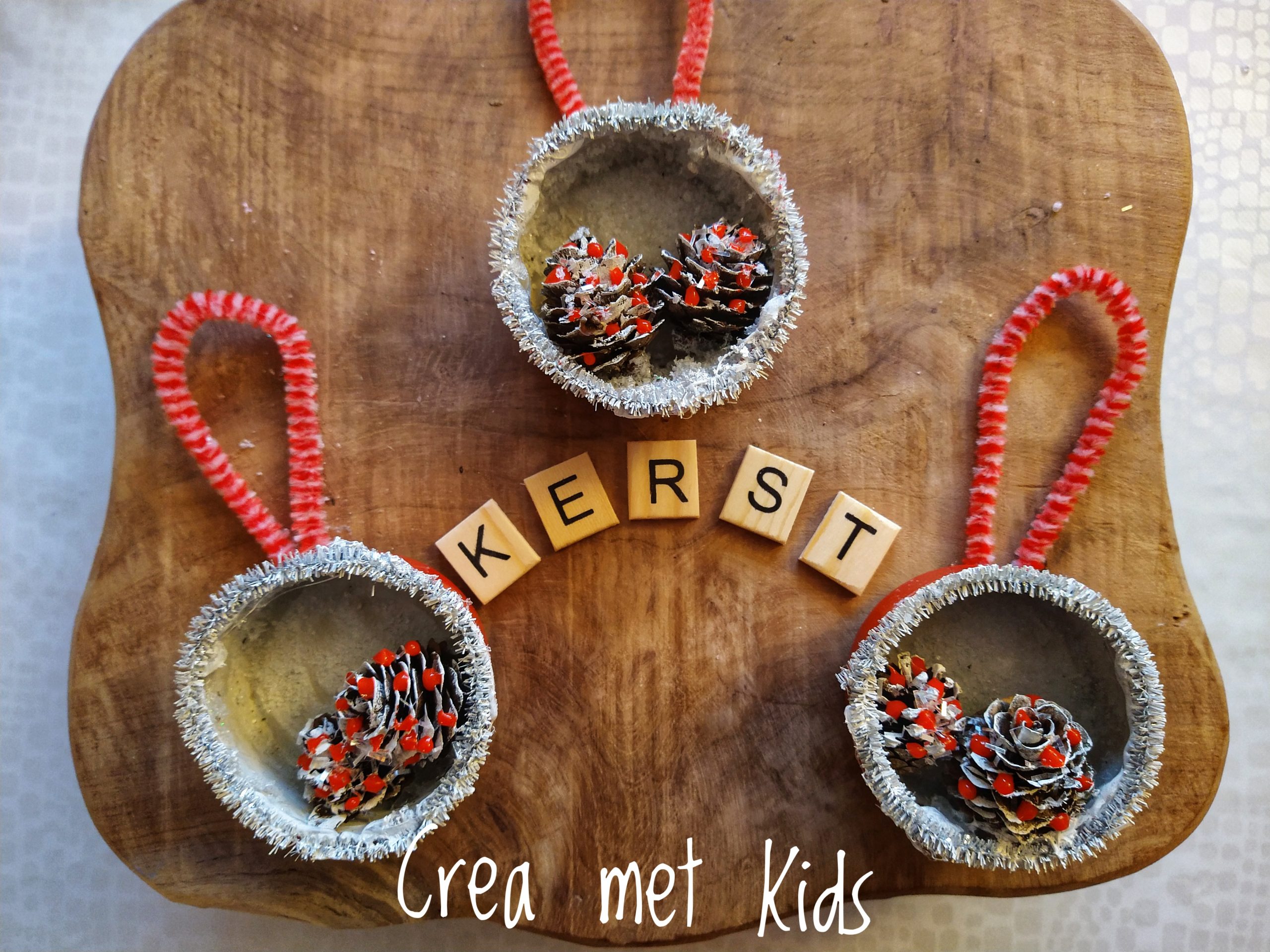 Kerstversiering maken van een leverpastei blikje! » Crea met kids