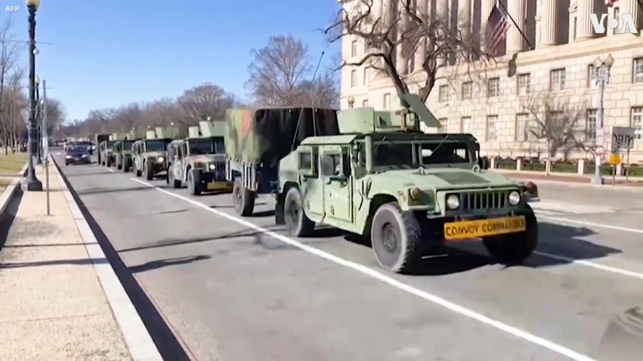 Huge Military Movement in Washington DC - U.S. Capitol on Lockdown (Something Big is Happening)