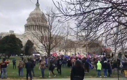 BREAKING: Patriots Have Stormed the Capitol Building — Masses Breaching Federal Barriers — Cops Losing Control (VIDEOS)