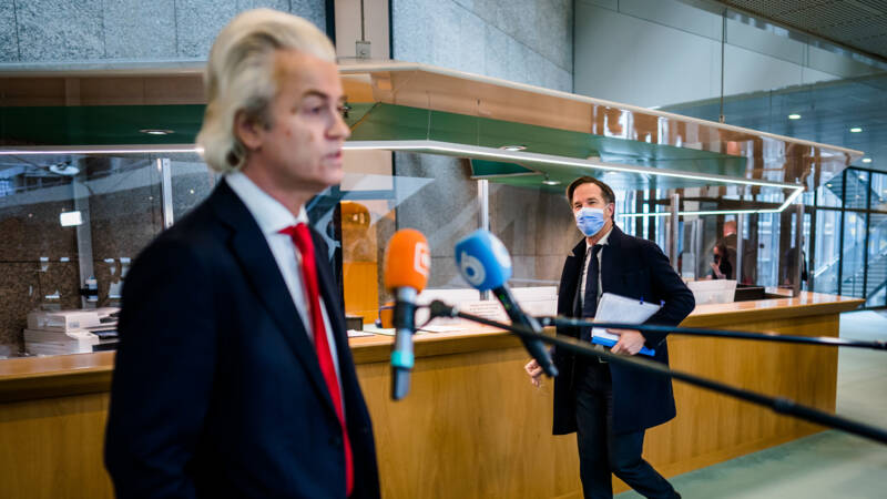 VVD-leider Rutte sluit opnieuw coalitie met PVV uit