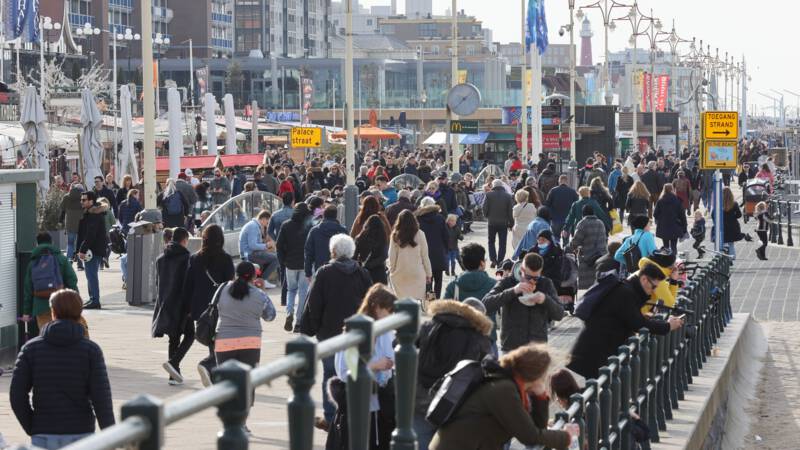 Nederland massaal naar buiten door lenteweer, een week na ijs en sneeuw