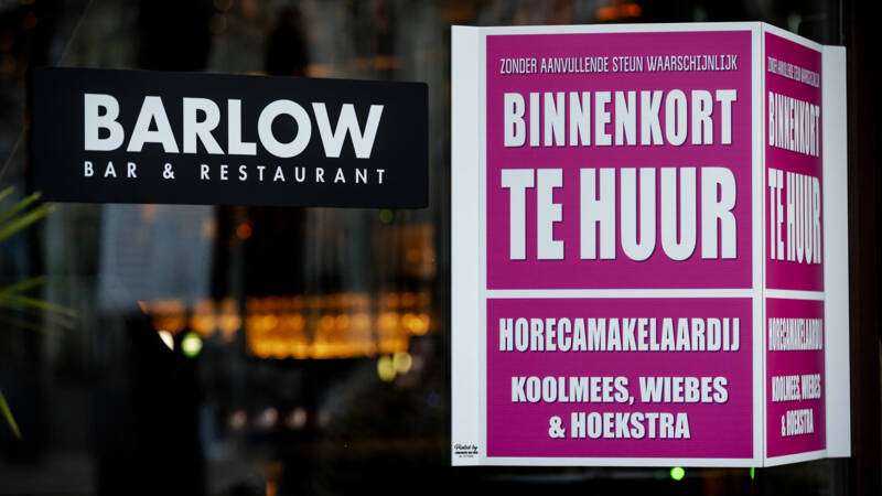 CBS: sterkste omzetdaling voor horeca ooit • Deel scholen vandaag weer open | NOS