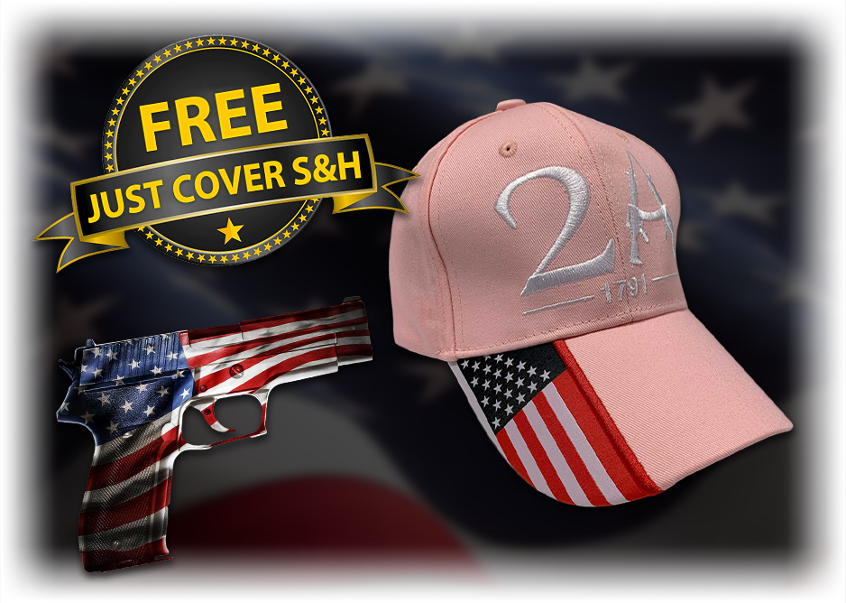 We're Giving Away This Unique Pink "2A" Hat For FREE!