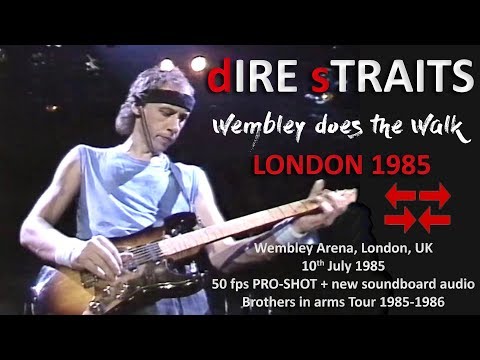 Dire Straits — 1985 — Live at Wembley, London [50 fps]