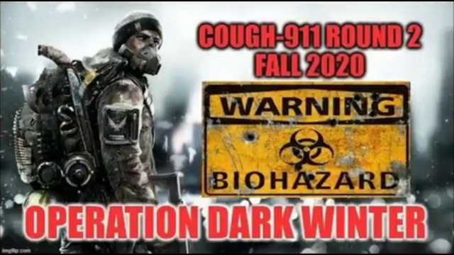 Dark Winter Operation 2001 (Anthrax) to 2021 (Covid) SAME PLAN & SAME PLAYERS - Dr Heiko Schöning