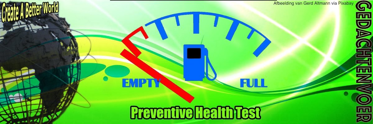 Suppose you could consult a health fuel meter? YOU CAN! – Create a Better World